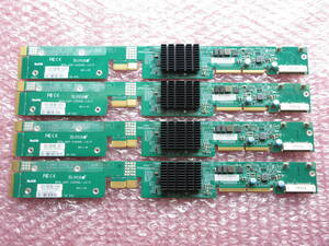 【4枚セット】Supermicro BPN-ADP-S3008L-L6iP Backplan adapter card バックプレーン (No.S785)