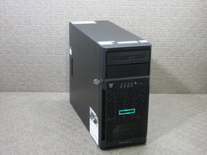 【※HDD無し】HP ProLiant ML30 Gen9 / Xeon E3-1220v6 3.0GHz / 8GB / DVDマルチ / No.T702