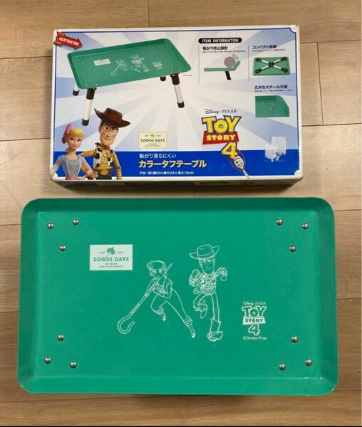 【新品】ロゴス　カラータフテーブル　トイストーリー 