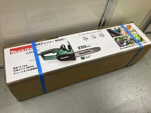 新品！ 未使用！ マキタ　電動式チェーンソー 長さ250mm M502 AC100V