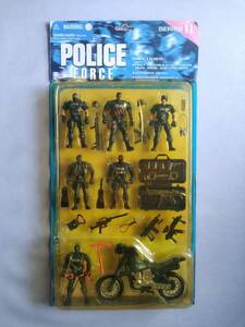 【輸入販売元レッドワークスインターナショナル】No.280608 POLICE FORCE SERIESⅡ【隊員×6,小火器etc,アタッシュケース,バイク】