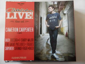 CD&DVD/US: オルガニスト/キャメロン.カーペンター/Cameron Carpenter - Cameron Live!/Cameron Carpenter:Bach/デジタル.オルガン