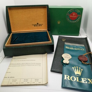 ROLEX ロレックス/化粧箱 空箱 ボックス タグ 600,000 クロノメーター CHRONOMETERS クロノメーター証明書 1601用 BOX