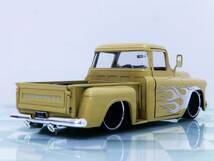 ■JADA TOYS 1/24 1955 CHEVY STEPSIDE BEIGE■シェビー ステップサイド_画像3