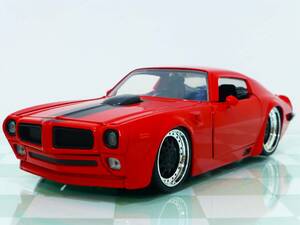 #JADA TOYS 1/24 1972 PONTIAC FIREBIRD RED# Pontiac Firebird 