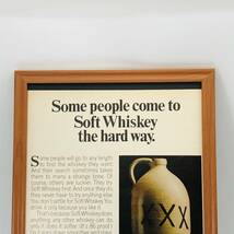 『 カルバート ウイスキー 』ビンテージ 広告　60年代　フレーム 付 ポスター 当時物 額付 LOOK 雑誌 アンティーク_画像3