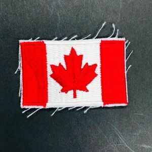 ビンテージ　ワッペン 『 カナダ国旗 』　アメリカ　当時物 　　 ヴィンテージ　パッチ　(WAP064)