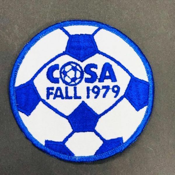 ビンテージ　ワッペン 『 COSAサッカー 1979 』　アメリカ　当時物 　　 ヴィンテージ　パッチ　(WAP059)