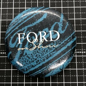 缶バッジ　ヴィンテージ　USA 『 Ford ( BATフォード ) 』　アメリカ　　当時物　バッチ　ビンテージ　( BAT047 )　