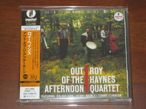 ROY HAYNES QUARTET ロイ・ヘインズ/ アウト・オブ・ジ・アフタヌーン 2020年発売 MQA-CD x UHQCD 国内帯有