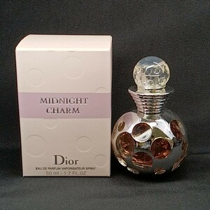 488 # 【 50ml ほぼ満タン 】 Christian Dior MIDNIGHT CGARM クリスチャンディオール ミッドナイトチャーム EDP SP 香水 フレグランス