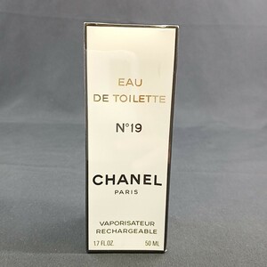 A15 ★ 【50ml 未開封 】 CHANEL N°19 シャネル プードレ EDT オードトワレ SP スプレー 香水 フレグランス フランス製