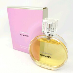 104 Φ 【 50ml ほぼ満タン 】 CHANEL CHANCE シャネル チャンス EDT オードトワレ SP スプレー 香水 フレグランス 箱付き フランス製