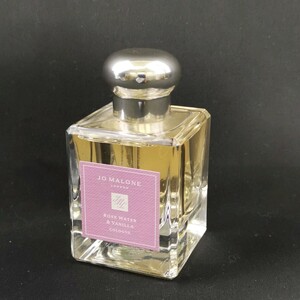 254 # 【 50ml ほぼ満タン 】 JO MALONE LONDON ROSE WATER & VANILLA ジョーマローン ロンドン ローズウォーター&バニラ COLOGNE SP 香水