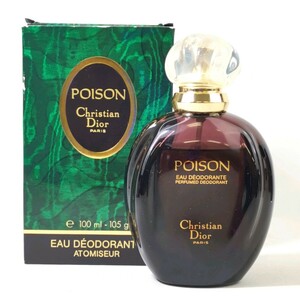 404 ◎【100ml ほぼ満タン】 Christian Dior POISON クリスチャンディオール プワゾン EAU DEODORANTE SP スプレー 香水 フレグランス