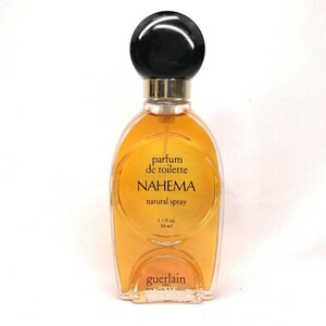 2 Φ 【 50ml ほぼ満タン 】 GUERLAIN NAHEMA ゲラン ナエマ Parfum de toilette SP スプレー 香水 フレグランス フランス製 