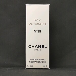 12 Φ 【 100ml 未開封 】 CHANEL N°19 シャネル プードレ EDT オードトワレ SP スプレー 香水 フレグランス フランス製