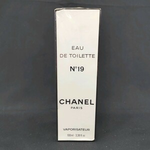 A 1 × 【 100ml 未開封 】 CHANEL N°19 シャネル プードレ EDT オードトワレ SP スプレー 香水 フレグランス フランス製