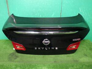  Skyline sedan [PV36 previous term ] trunk spoiler attaching KH3 black 