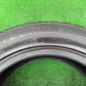 【即決送料無料] BRIDGESTONE TECHNO SPORTS 225/55r17 2本2021年製 ★残8分山以上・バリ山の良品です！★の画像10