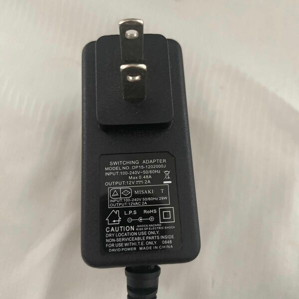 switching adapter dp15-1202000j アダプター