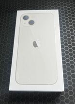 【未使用・未開封】iPhone13 128GB スターライトMLND3J/A simフリー_画像1