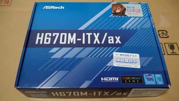 ASRock　H670M-ITX/ax マザーボード