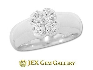 MIKIMOTO[ Mikimoto ]Pt950 бриллиантовое кольцо (No.41731)