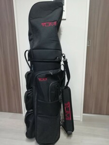 TUMI 　トゥミ　高級キャディバッグ ゴルフバッグ 　ネームタグ