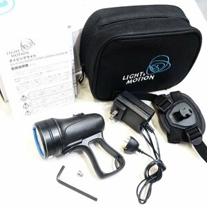 【40m耐圧検査済】TUSA 大光量 水中ライト LIGHT&MOTION SOLA DIVE 1200SF 定価67,000円