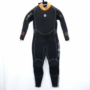  aqualung men's 5.5mm. made size S wet suit ( beautiful goods )