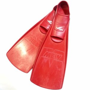 GULL Mu fins MEW red size XL boots 27cm element pair 28-29cm