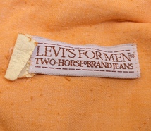 リーバイス Levi's　Levi's for men カラーデニムパンツ　1980年代 イエロー ビンテージ 古着 USA製 ユーズド ヴィンテージ アーカイブ_画像3