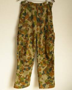  Австралия армия подлинный товар оригинал милитари брюки камуфляж камуфляж Vintage поле брюки Vintage б/у одежда брюки-карго редкость 