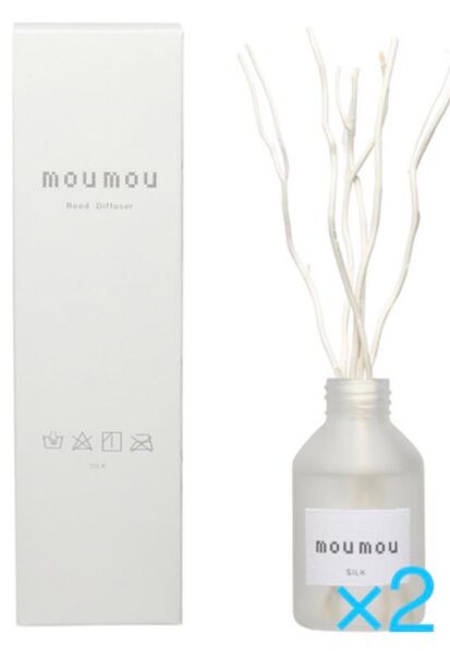 moumou ムームー リードディフューザー2本セット シルク