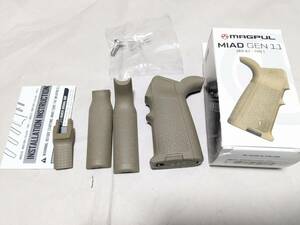 実物 新品 MAGPUL マグプル MIAD GEN1.1 Grip KitTYPE1 FDE グリップ ピストル　グリップ FDE M4 M16 MWS MOE