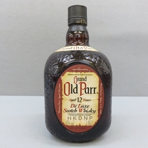 1A34★Grand Old Parr オールドパー 12年デラックス 1L 1000ml 43%　3/11★A