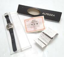 【S384】★非売品★トヨタ　アルテッツァ　腕時計　ALTEZZA　ALBA　SEIKO　ネッツ　TOYOTA　外箱付　盤面フィルム有　保管品　_画像1