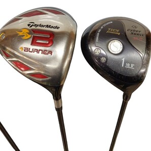 【L596】★1円スタート★中古★ゴルフ ドライバー 10本セット Taylor Made Callaway NIKE PRGR 三菱レイヨン 他の画像6