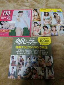 即決■3点セット　付録DVD　菊地姫奈　雪平莉左　平嶋夏海 風吹ケイ他■FRIDAY GOLD　姉セーラー2004