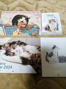  быстрое решение #4 позиций комплект 2024 год кошка календарь dia Lee # кошка .. кошка ... тигр кошка бонбон дополнение 