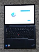 Lenovo ThinkPad L13 Yoga Gen 3 保証残 Win11Pro/i5-1235U/16GB/512GB_画像2