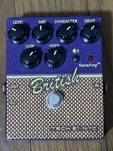 SansAmp TECH 21・NYC British 中古完動品