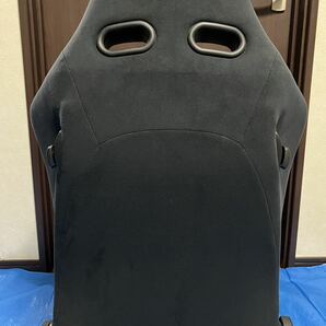 レカロ SR-4 セミバケットシート RECARO 黒 ブラック レッドステッチリクライニングセミバケットの画像5