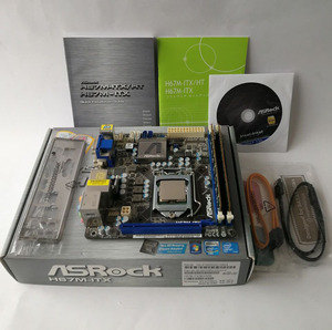 ■ASRock H67M-ITX■Core i3-2100/メモリ4GB付き■Mini-ITX/LGA1155■