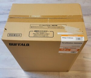 新品未使用 BUFFALO TS5600DN1206V5 [テラステーション ウイルスチェック・管理者・RAID機能搭載 6ドライブNAS 12TB]