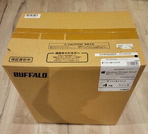 新品未使用 BUFFALO WS5400DN0404W2 [テラステーション WSS Windows Storage Server 2012 R2 Workgroup Edition搭載 4ドライブ NAS 4TB]