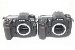 【デジタル一眼レフカメラ2点まとめ売り】Nikon D200・D300 #0093-869