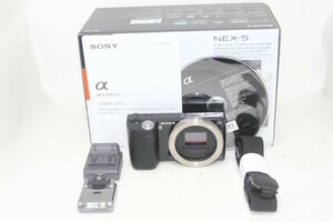 SONY ソニー NEX-5 ボディ ブラック #0093-878