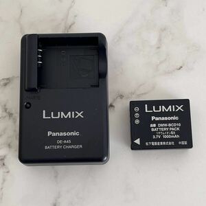 Panasonic パナソニック LUMIX DMW-BCD10 リチウムイオン充電池 充電器 DE-A45 バッテリーチャージャー